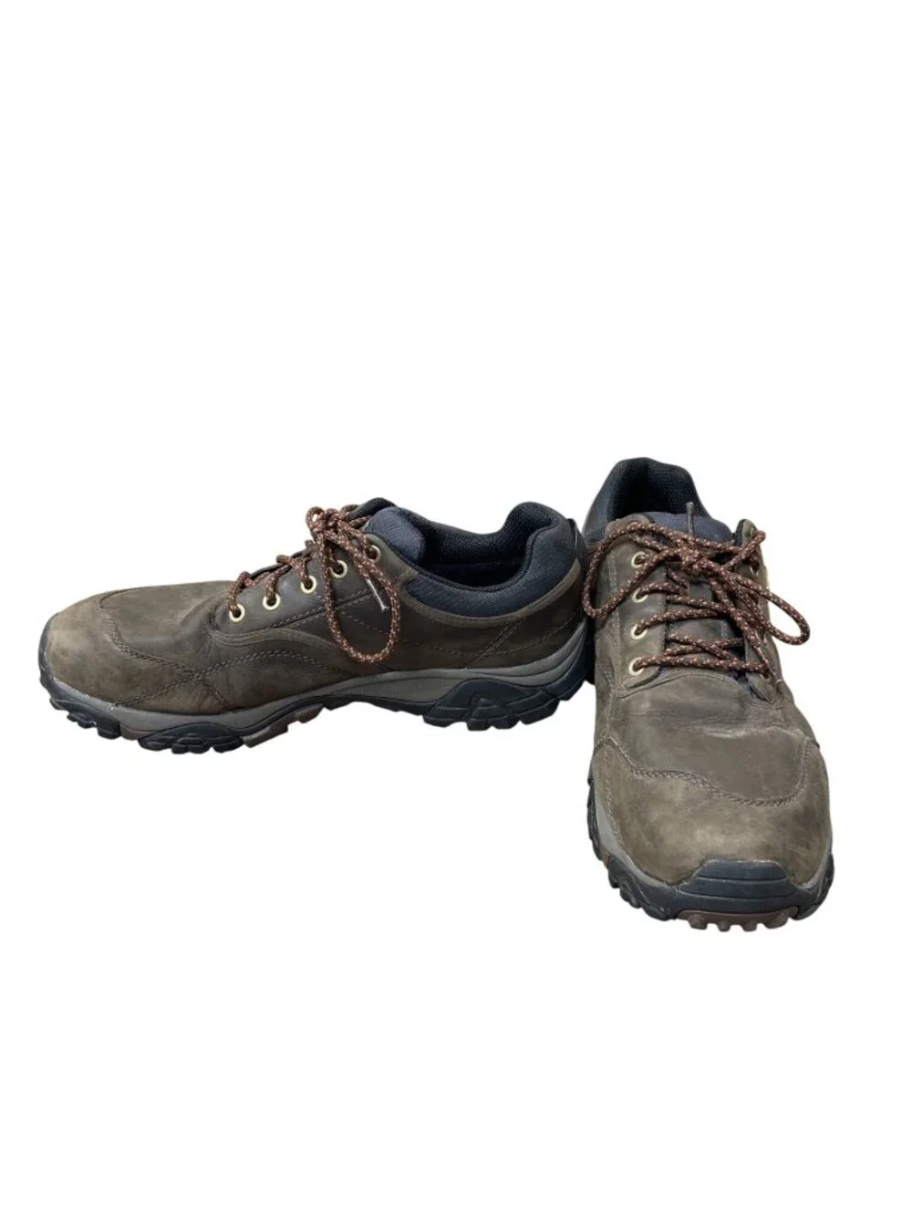 Merrell Vibram dry mens espresso leather casual sneakers shoes sz 14 SKU 10671